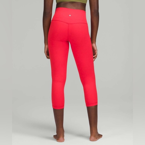 Lululemon Align High-Rise Crop 23" Love Red - Picture 11 of 11